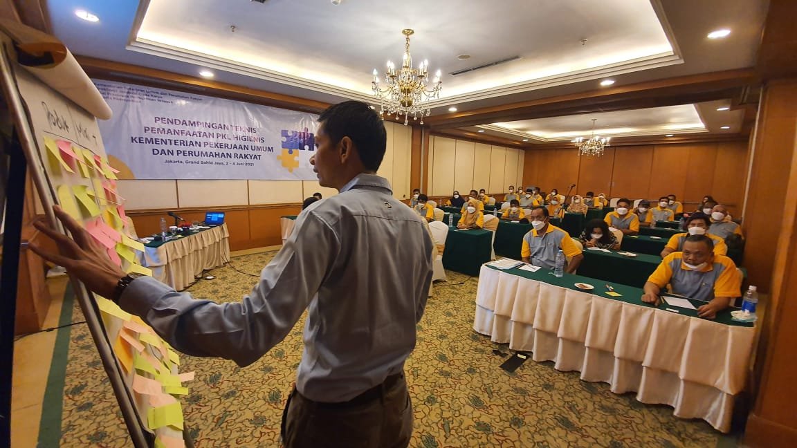 Pendampingan Teknis Pemanfaatan PKL Higienis Kementerian PUPR